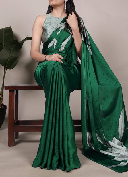 Ynf7054 Satin Silk With Floral Printed Sarees Wholesale In India